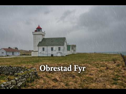 🗼Obrestad Fyr - The King's Trail (Kongevegen) Passes Here