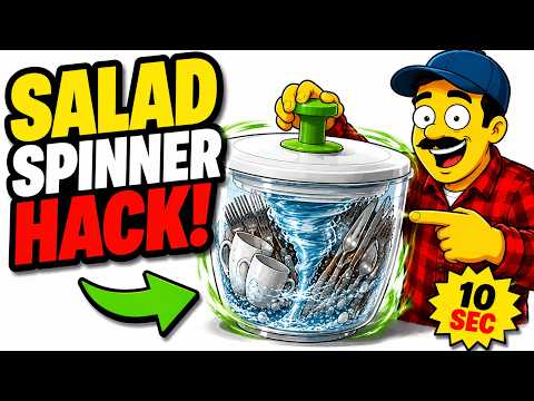 This Cheap Salad Spinner Trick Saves Hours of Dishes