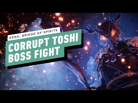 Kena: Bridge of Spirits Gameplay Walkthrough - Corrupt Toshi Boss Fight