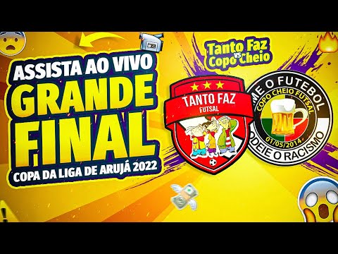 Tanto Faz v Copo Cheio | Grande Final da Copa Liga de Arujá 2022 (OURO) | AO VIVO