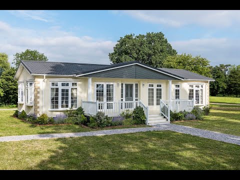 Brand New 50x20 Omar Heritage park home at Saltmarshe Castle Park in Herefordshire.