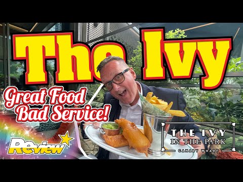 The Ivy Restaurant Canary Wharf Great Food, Poor Service!