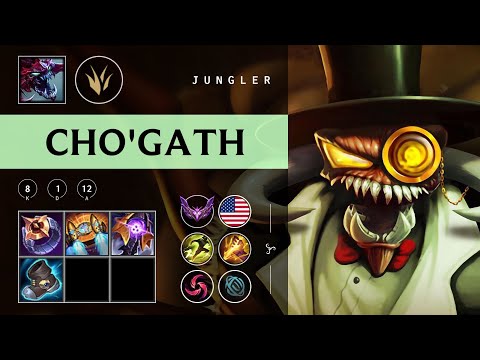 Cho'Gath Jungle vs Kayn - NA Master Patch 25.24