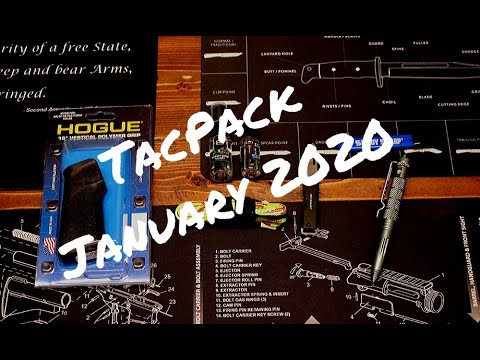 TACPACK Subscription Box Review - January 2020