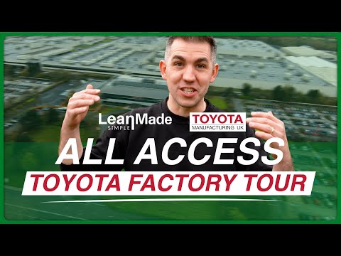 How TOYOTA builds a car in 88 SECONDS! | Toyota Lean Factory Tour