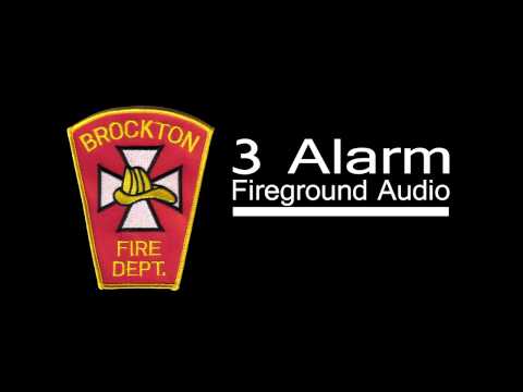 Brockton 3-Alarm New Years Eve Fire Audio 12/31/2012 [Massachusetts]
