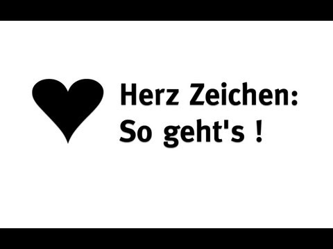 Icon: Herz Zeichen machen