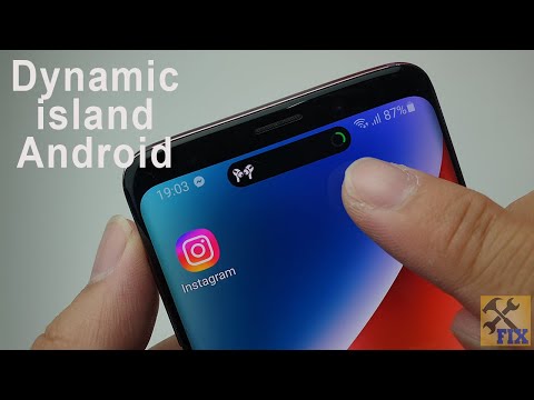 Dynamic island on Android Demo