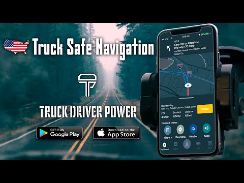 Free Truck GPS App with Weather & Parking