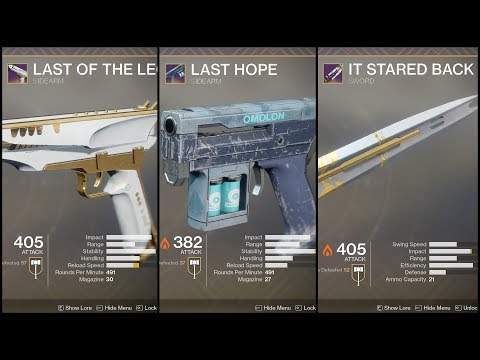 Viewer Loadout: Solo Prestige A Garden World w/ Double Sidearm + Sword