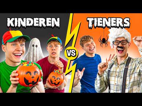 Halloween voor Kinderen VS Tieners  🎃👻