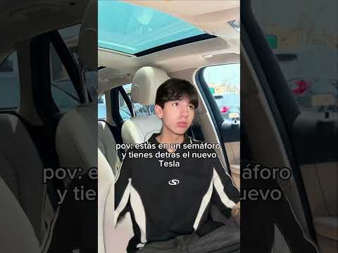 El nuevo Tesla me dejó 😨 #humor #shorts