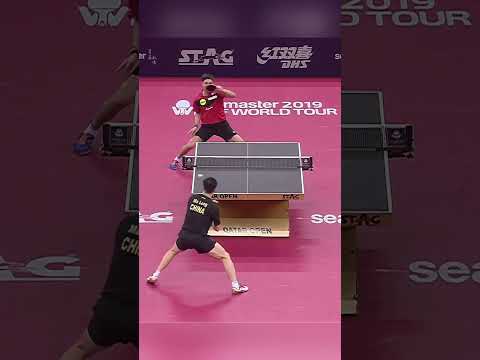 Timo Boll vs ma Long #malong #timoboll #tabletennis #pingpong #wtt #ittf #shorts