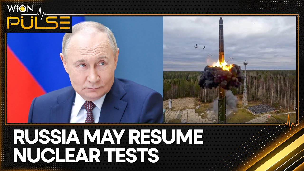 Russia: Putin Signals Potential Nuclear Test Amid Tensions | Pulse | WION
