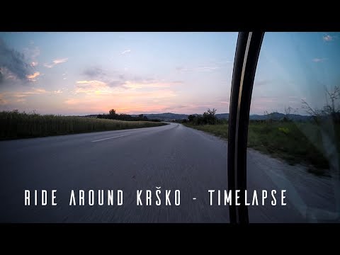 A ride around Krško - Timelapse