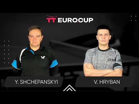 18:50 Yurii Shchepanskyi - Vadym Hryban 23.02.2024 TT Euro.Cup Ukraine Star. TABLE 3