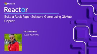 Download the video "Build a Rock Paper Scissors Game using GitHub Copilot"