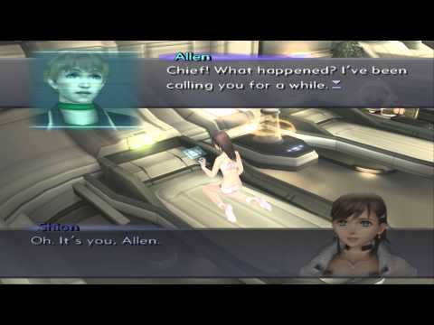 Xenosaga III HD Cutscene 037 - A Promise with Allen (Möbius Hotel) - JAPANESE - SWIMSUIT MODE