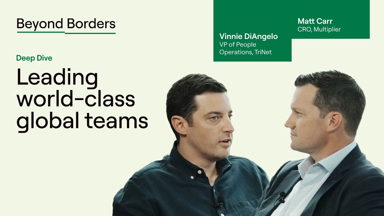 Building and managing world-class global teams | Beyond Borders ep. #3 | Multiplier