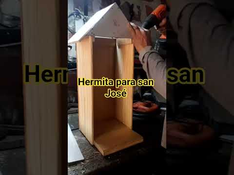 haciendo la casita de san José