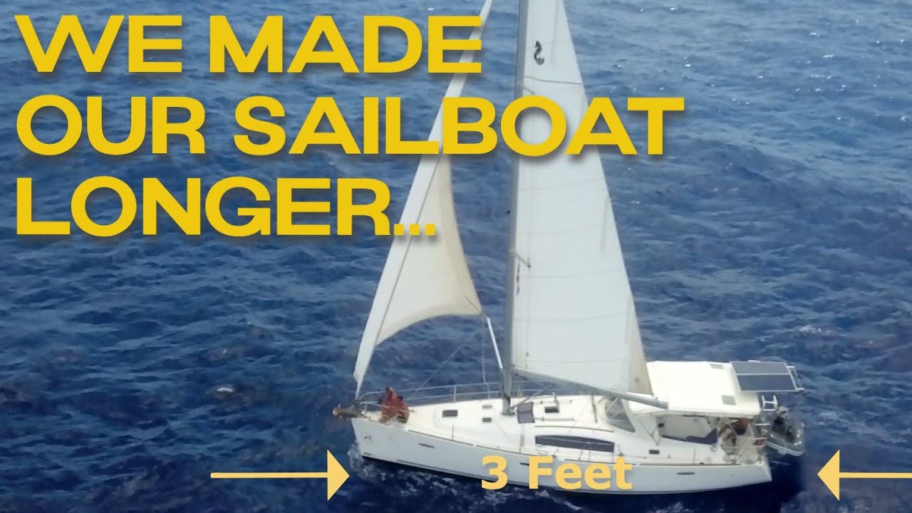 CONVERTING a 43´Beneteau INTO a 46´BENETEAU Oceanis SAILBOAT | Sailing Zephyr - Ep.176