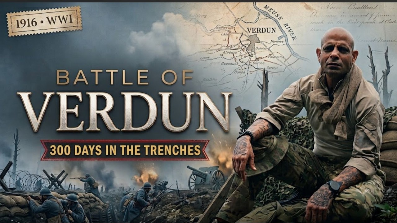 Surviving the Longest Battle in Human History #BattleOfVerdun #WorldWar1 #MilitaryHistory