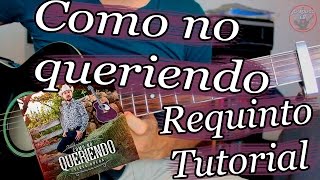 Como no queriendo - Fidel Rueda - Guitarra Requinto Tutorial