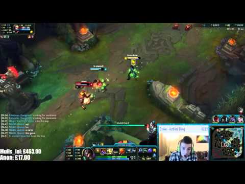 Gross Gore - Lee Sin Q Prediction - League of Legends
