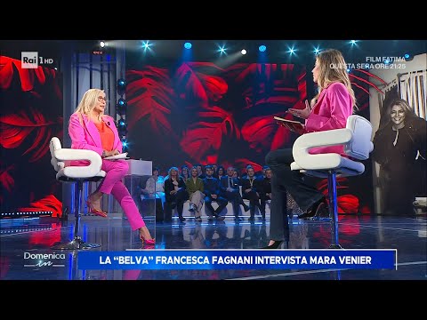 La "belva" Francesca Fagnani intervista Mara Venier - Domenica In 31/03/2024