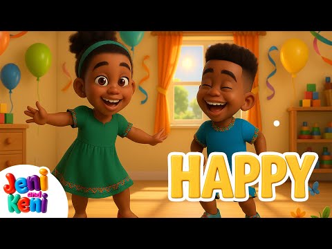 HAPPY Rhyme | Fun & Cheerful Song for Kids | Sing Along! 😄🎶