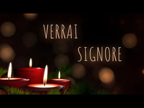 VERRAI SIGNORE - Canto di Avvento (spartito in descrizione)