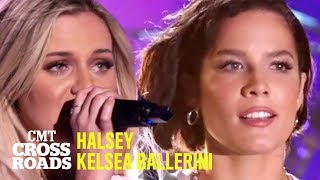 Kelsea Ballerini + Halsey Perform &#39;The Other Girl&#39; | CMT Crossroads