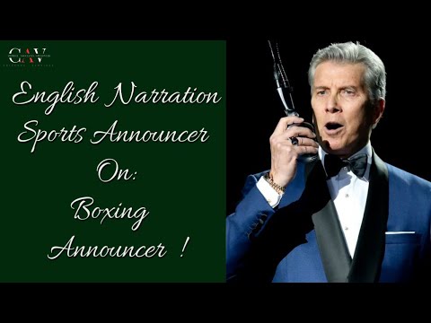 BERNARD CAMPBELL English Sports Announcer - WBF.