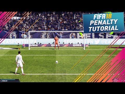 FIFA 18 PENALTY TUTORIAL / NEW SECRET PENALTY KICKS TRICK - HOW TO SCORE THE NEW PKs - TUTORIAL