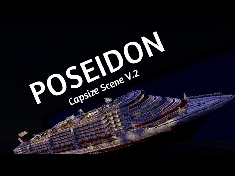 Poseidon Capsize Scene V.2 (Minecraft)