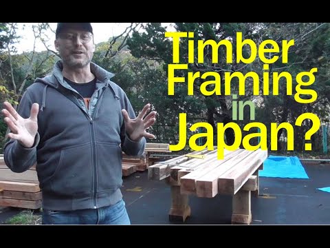 Timber Frame Tiny House in Japan – Measuring and Marking (S2E17)