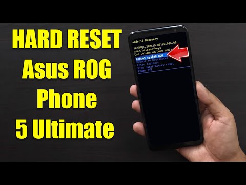 Hard Reset Asus ROG Phone 5 Ultimate | Factory Reset Remove Pattern/Lock/Password (How to Guide)