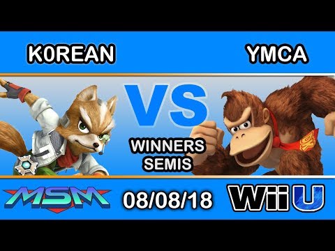 MSM 161 - K0rean (Fox) Vs YMCA (Donkey Kong) Winners Semis - Smash 4