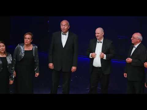 Mješovita klapa Mareta u Koncertnoj dvorani Vatroslav Lisinski.