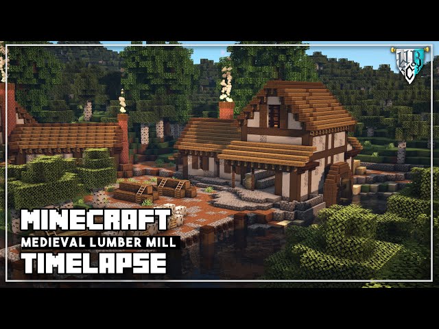 Medieval Lumber Mill Minecraft Map