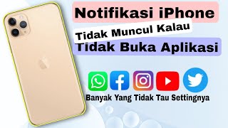 Download lagu Notifikasi IPhone Tidak Muncul kalau Tidak Buka Aplikasi mp3
