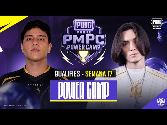 [PTBR] PUBG MOBILE POWER CAMP 2026 | SEMANA 17 | QUALI | DIA 1/2