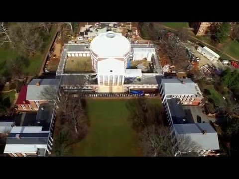 Drone Footage of UVA Rotunda