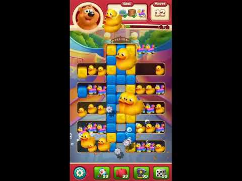 Toon Blast Level 10875 - NO BOOSTERS 🐻🐺🐱 | SKILLGAMING ✅