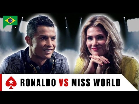 Cristiano Ronaldo VS Miss World ♠️ PokerStars Duel ♠️ PokerStars Brazil