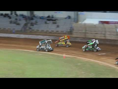 Baypark Sprintcar Crash :