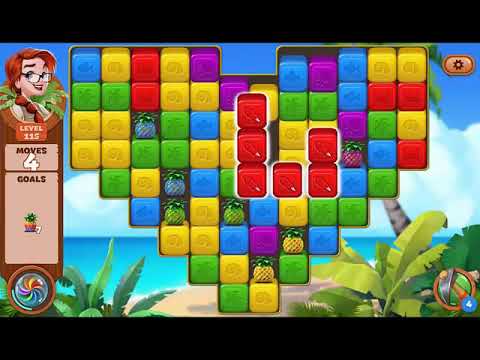 Lost Island Blast Adventure Level 115