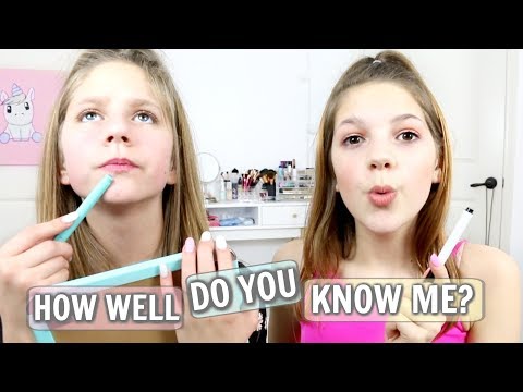 How Well Do You Know Me BFF Challenge!