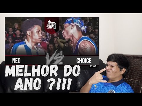 (REACT)  CHOICE X NEO - SEMIFINAL - BATALHA DO COLISEU