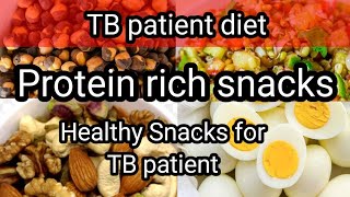 TB patient diet| Protein rich Evening Snacks  Healthy Snacks| Colours of life. 